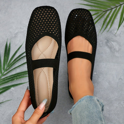 PrinSole™ Scarpe Slip-On con Punta Quadrata