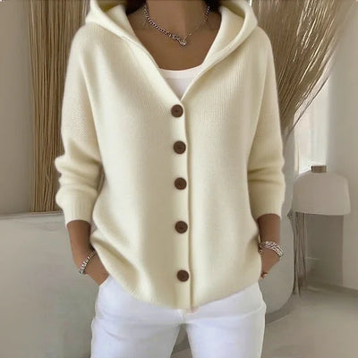 BrezzaHood™ Cardigan con Cappuccio