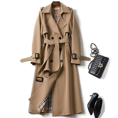 Beatriz™ Trench Elegante e Raffinato