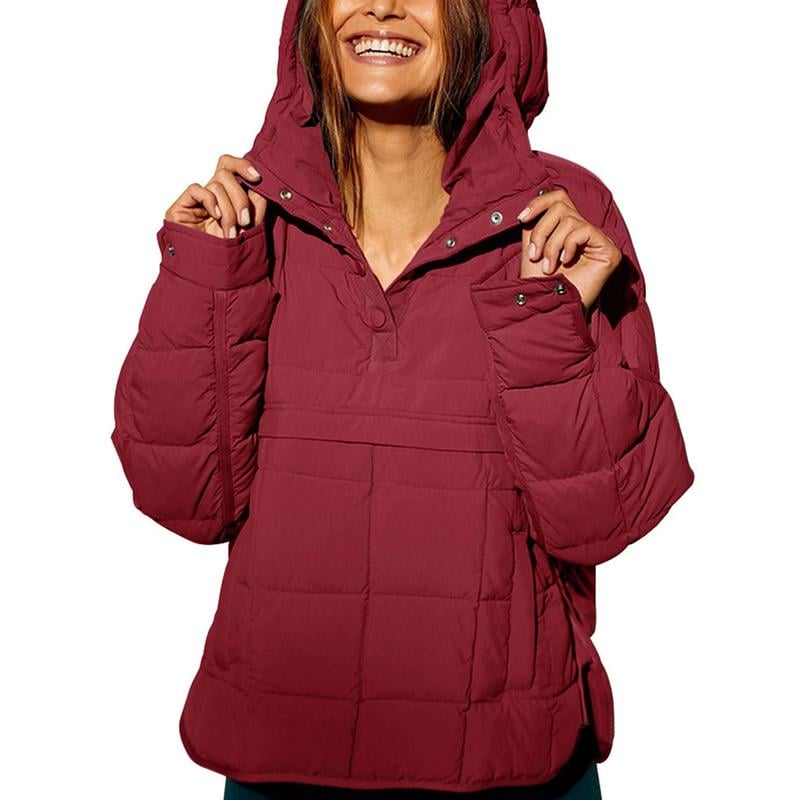 PuffyHood™ Piumino Oversize con Cappuccio