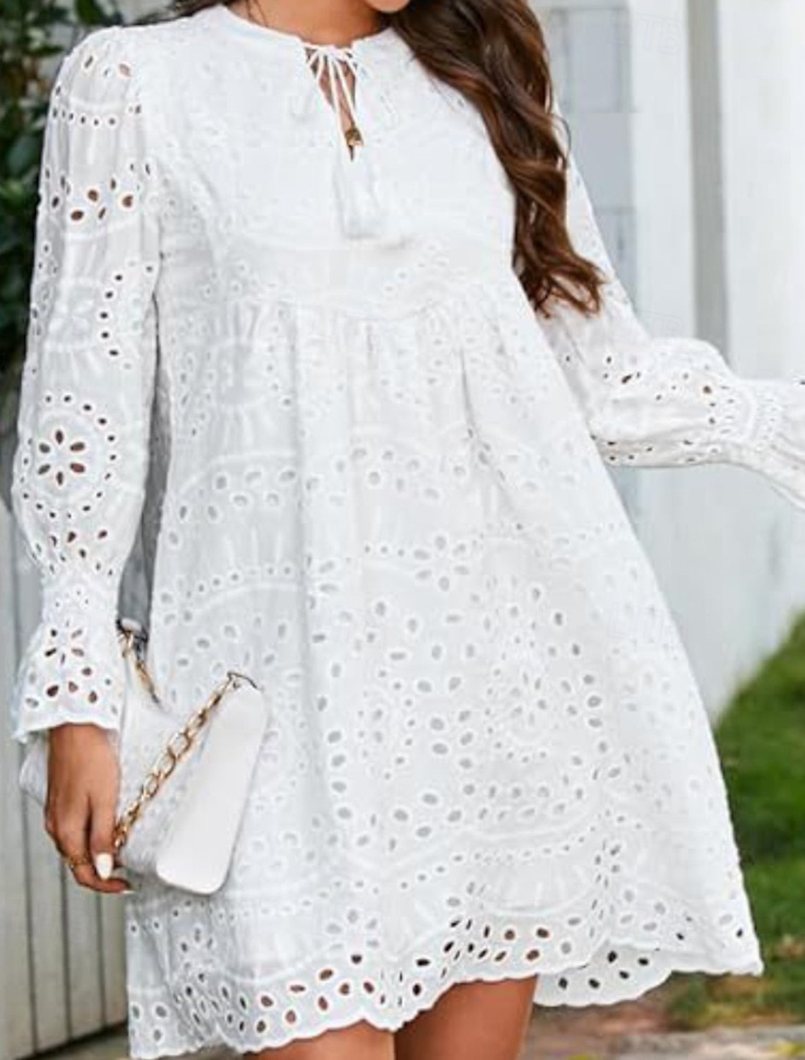 Serenya™ Abito Mini Cut-Out Elegante