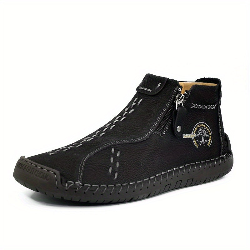 Kezzly™ Stivaletti Uomo Vintage con Cerniera