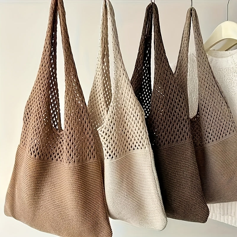 KnitÉlégance™ Borsa a Spalla Moda 2025