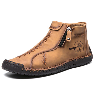 Kezzly™ Stivaletti Uomo Vintage con Cerniera
