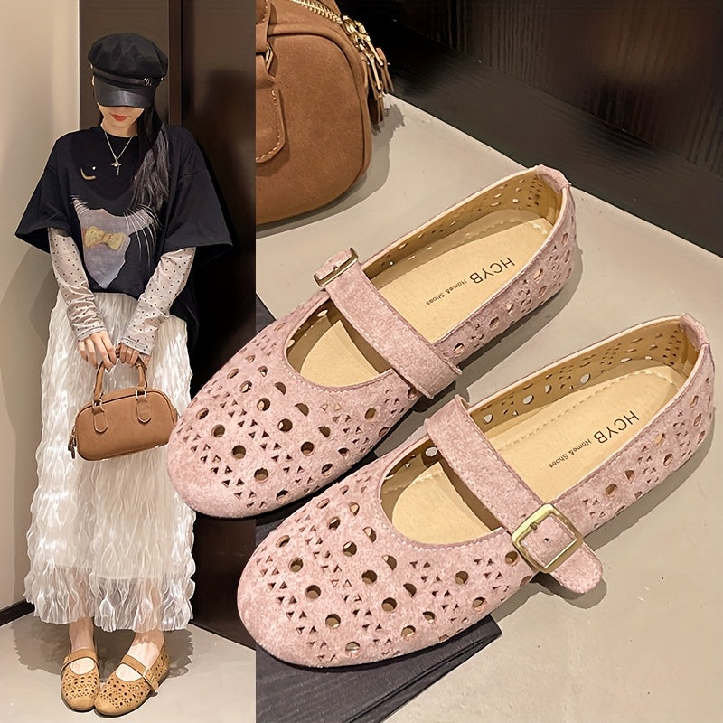 MaryBelle™ Ballerine Estive Mary Jane con Cinturino