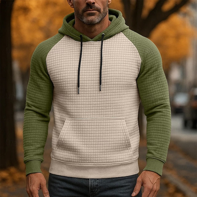 Axton™ Felpa con Cappuccio a Nido d’Ape