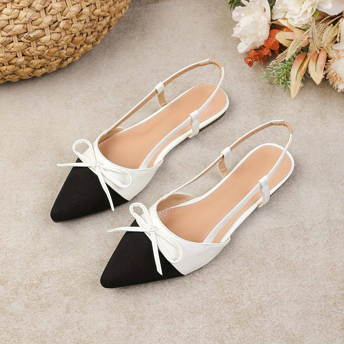 PuntaChic™ Sandali Slip-On a Punta per Donna