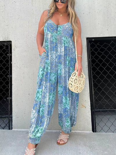 Aerya™ Jumpsuit Boho con Pantaloni Balloon