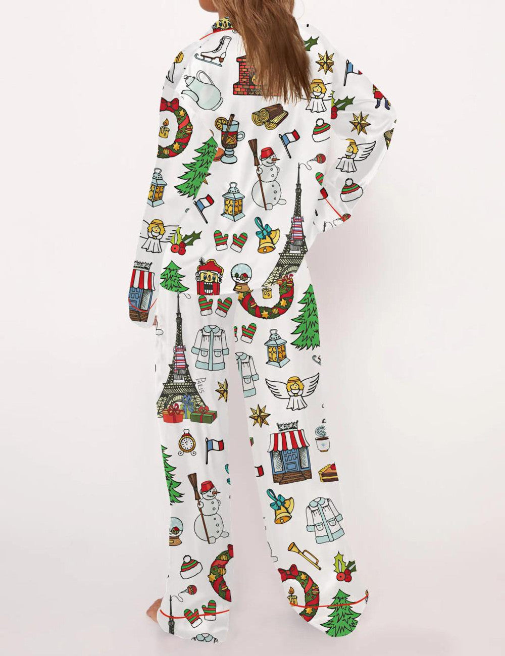 Noelle™ Completo Pigiama Elegante per le Feste