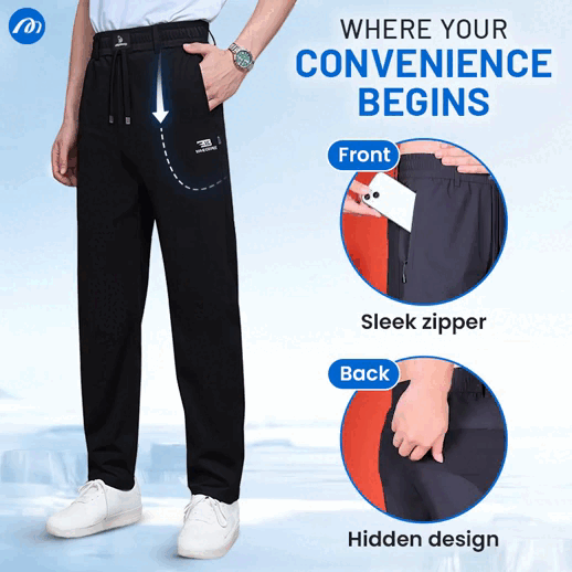 MeshIrons™ Pantaloni Casual con Pannelli Traspiranti