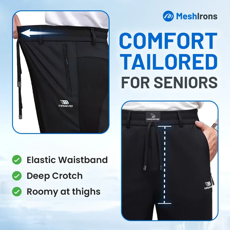 MeshIrons™ Pantaloni Casual con Pannelli Traspiranti