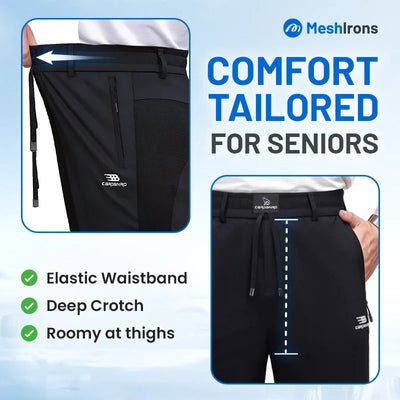 MeshIrons™ Pantaloni Casual con Pannelli Traspiranti