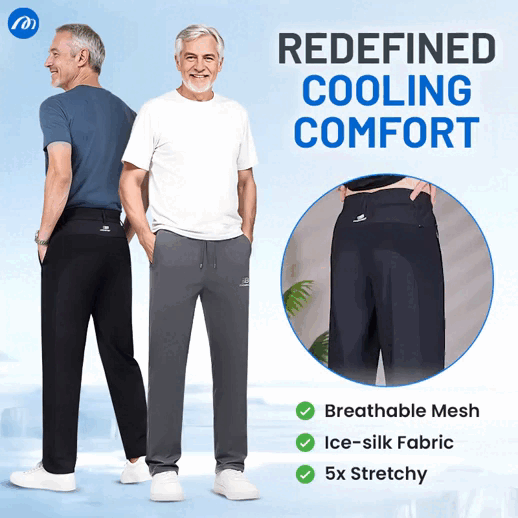 MeshIrons™ Pantaloni Casual con Pannelli Traspiranti