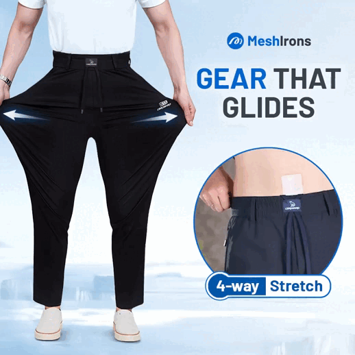 MeshIrons™ Pantaloni Casual con Pannelli Traspiranti