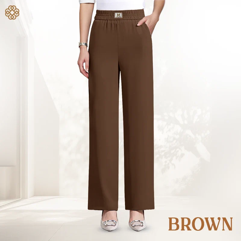 VelouraFlow™ Pantaloni Eleganti a Gamba Fluida