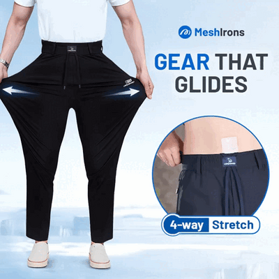 MeshIrons™ Pantaloni Casual con Pannelli Traspiranti