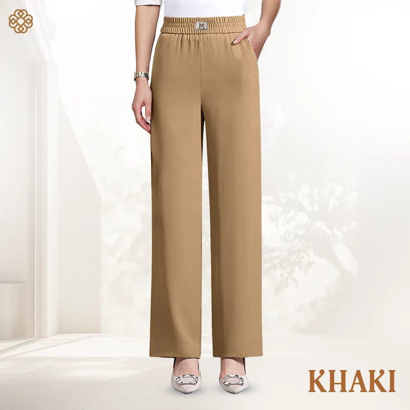 VelouraFlow™ Pantaloni Eleganti a Gamba Fluida
