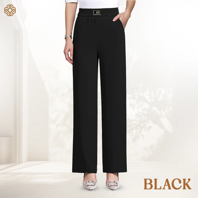 VelouraFlow™ Pantaloni Eleganti a Gamba Fluida