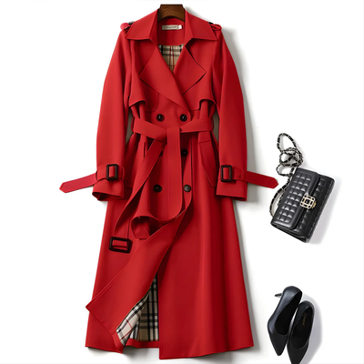 Beatriz™ Trench Elegante e Raffinato
