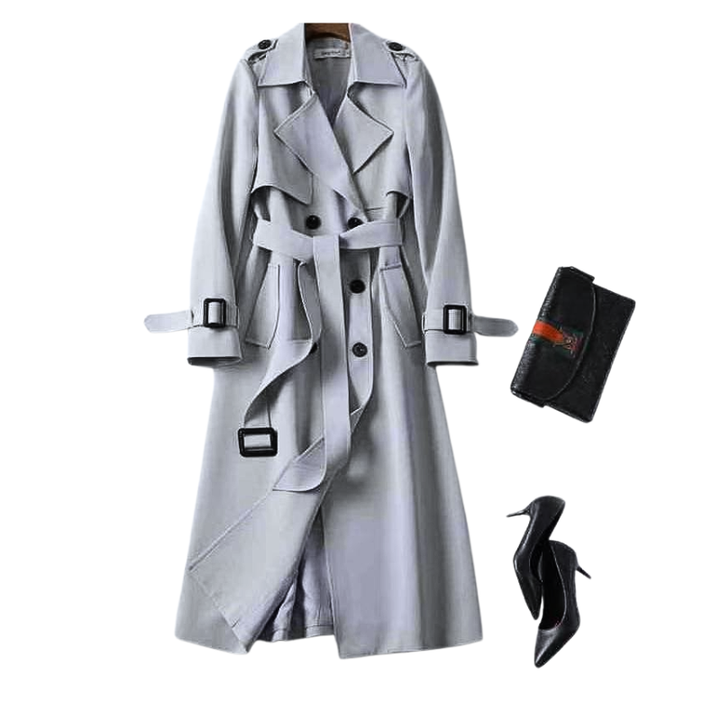 Beatriz™ Trench Elegante e Raffinato