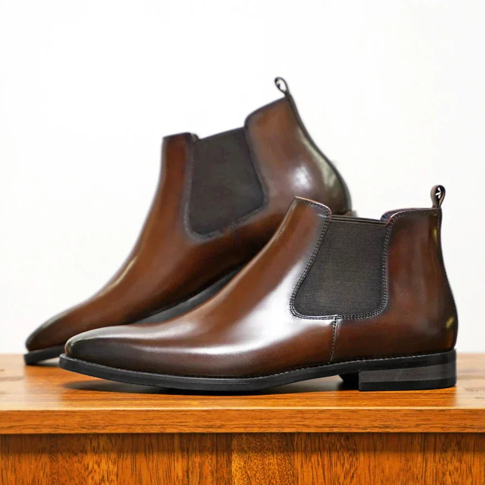 Blake™ | Stivali Chelsea in pelle raffinati