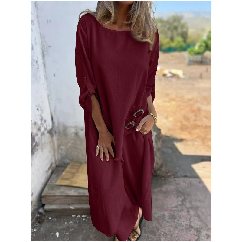Liora™ | Set Due Pezzi in Cotone e Lino