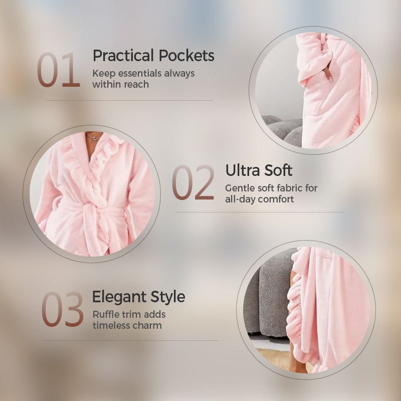 CocoonLuxe™ Accappatoio Morbido e Soffice
