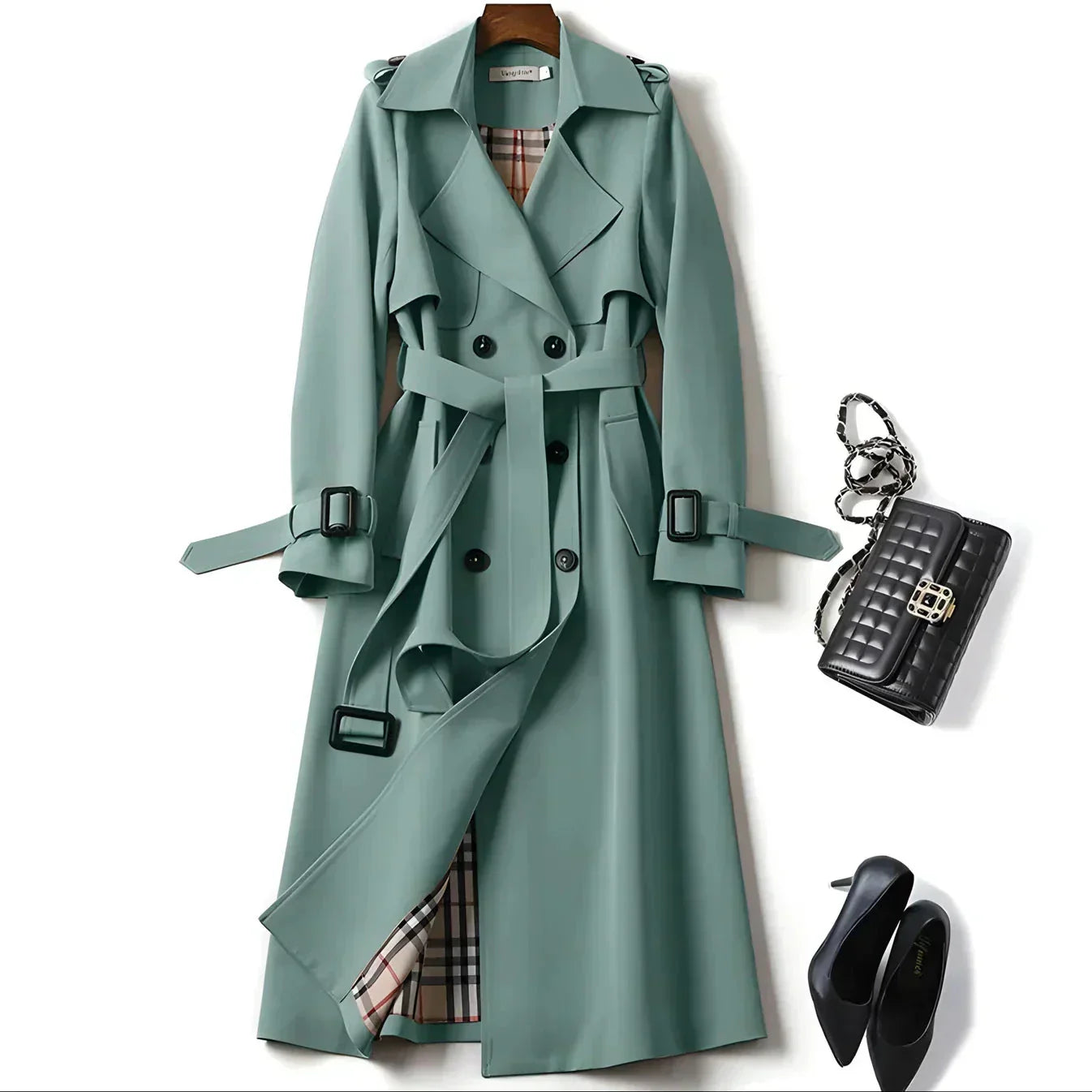 Beatriz™ Trench Elegante e Raffinato